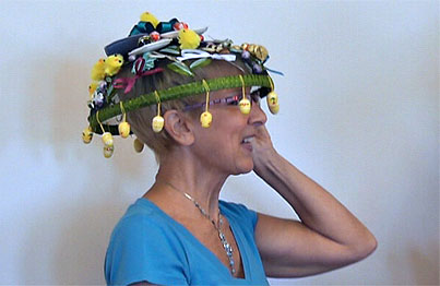 The Easter Bonnet competition winner