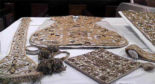The Exhibition of Vestments in St Mary&rsquo;s