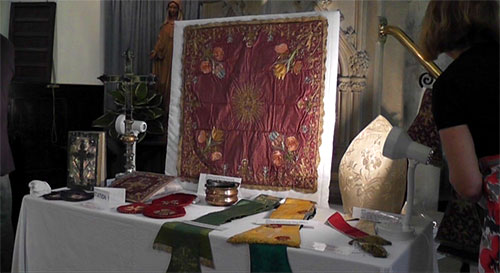 The Exhibition of Vestments in St Mary&rsquo;s