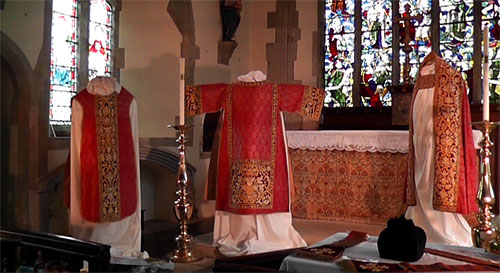 The Exhibition of Vestments in St Mary&rsquo;s