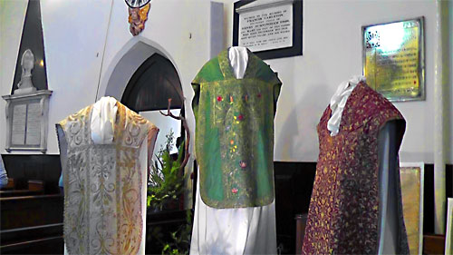 The Exhibition of Vestments in St Mary&rsquo;s