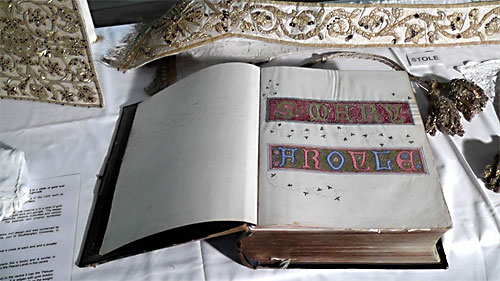 The Exhibition of Vestments in St Mary&rsquo;s