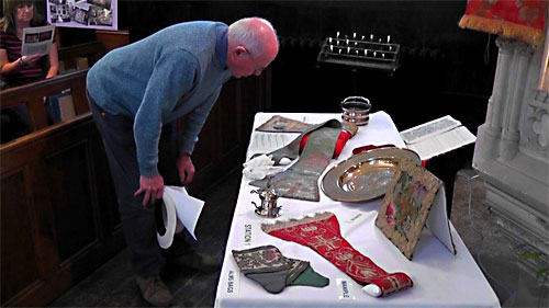 The Exhibition of Vestments in St Mary&rsquo;s