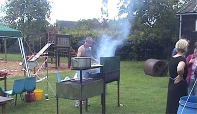 As usual there was plenty to eat ..... and drink! 