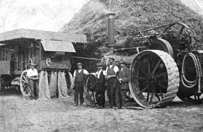 Thrashing machine 1920s 