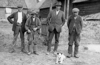 Farm workers at Rock House Farm 