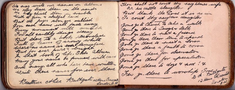 Autograph Book