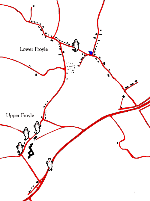 Froyle Ghost map