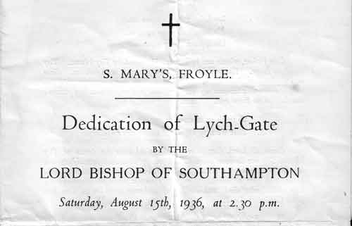 Dedication cover