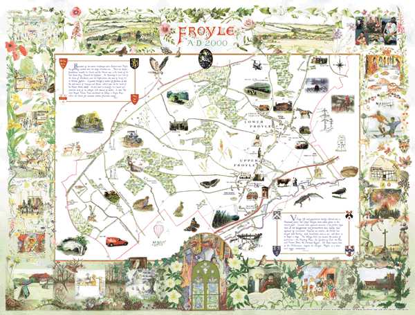 Froyle 2000 Parish Map