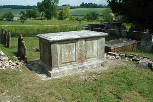 The tomb after restoration