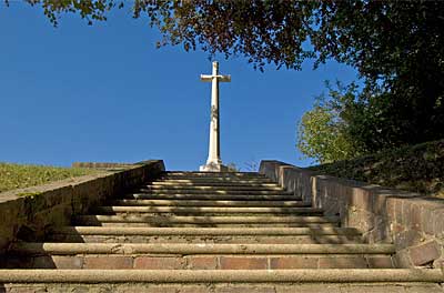 War memorial from the road