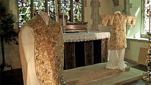 The Exhibition of Vestments in St Mary&rsquo;s