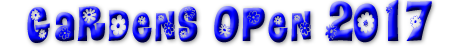 Gardens Open 2017