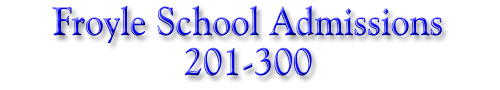 Admissions 201-300