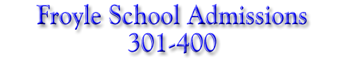 Admissions 301-400