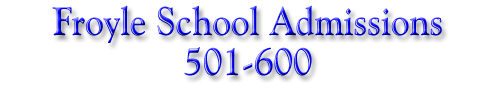 Admissions 501-600